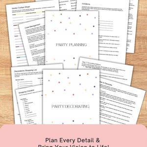 plan every detail and bring your vision to life