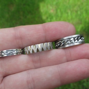 Mens Sterling Silver Rings