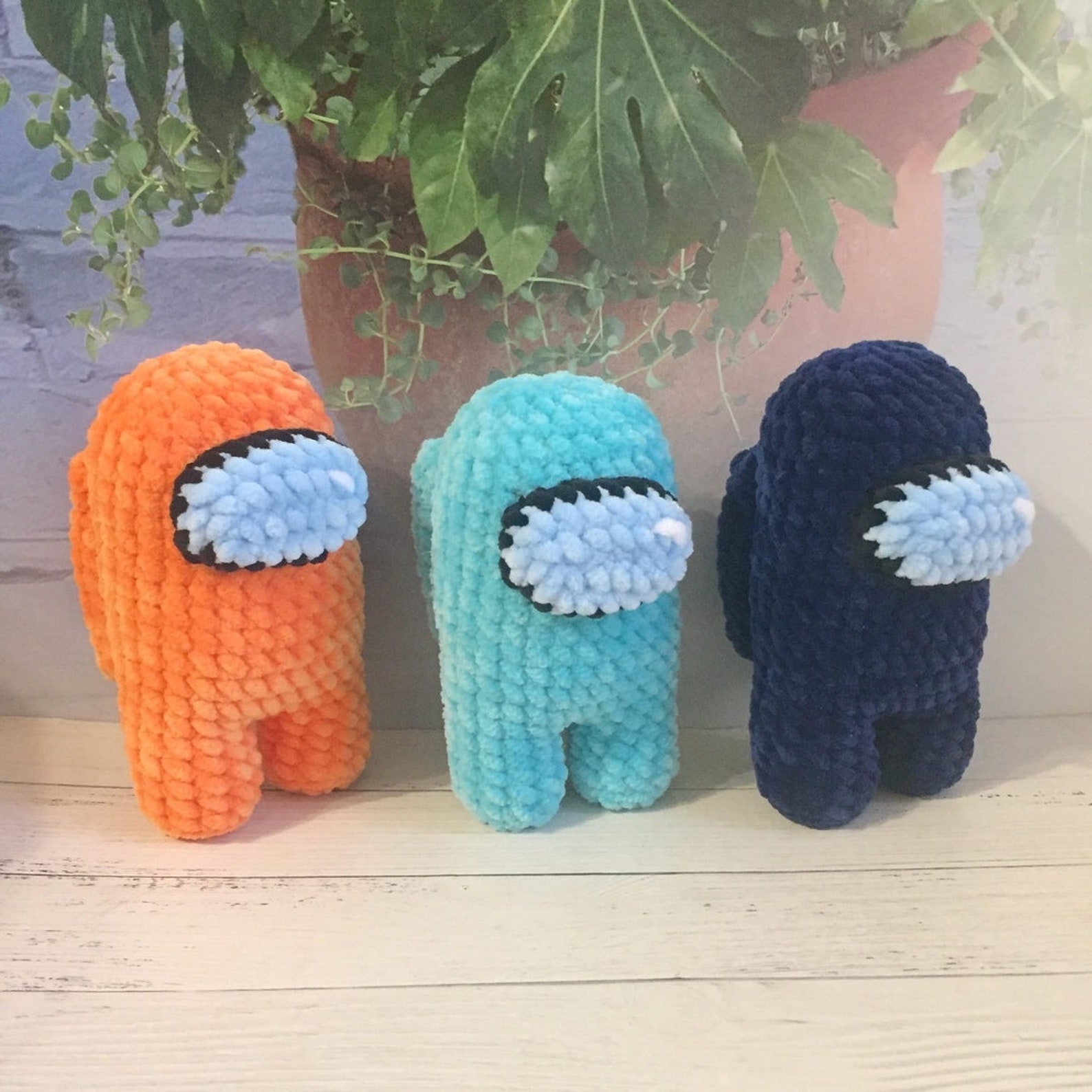 Among Us Plush Crewmate Crochet Toy Amigurumi custom | Etsy