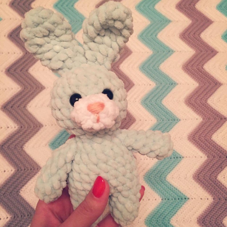 Plush toy bunny keychain Kawaii bunny Cute Keyring Etsy