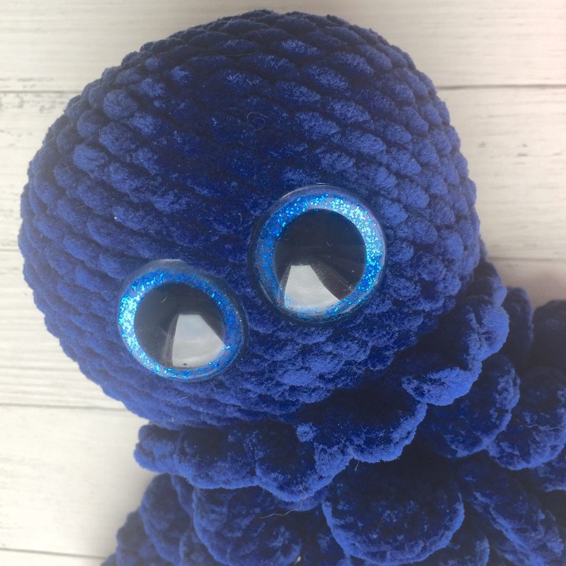 Jellyfish Toy Plush Soft Crochet Kawaii stuffed toy Etsy