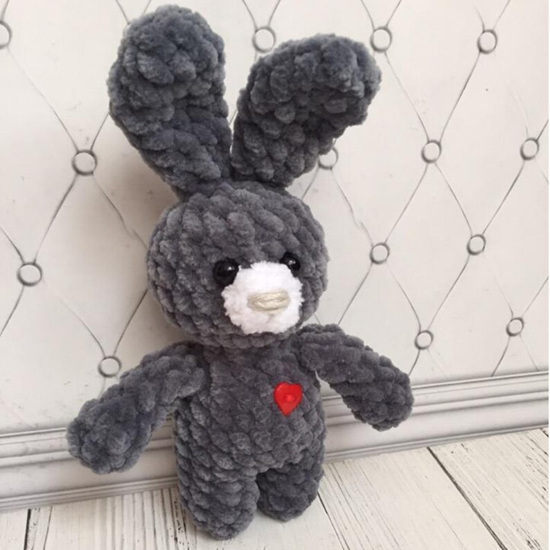 Plush toy bunny keychain Kawaii bunny Cute Keyring Etsy