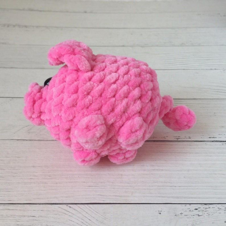 Plush toy Pig keychain Keyring Personalized pig Knitted Etsy