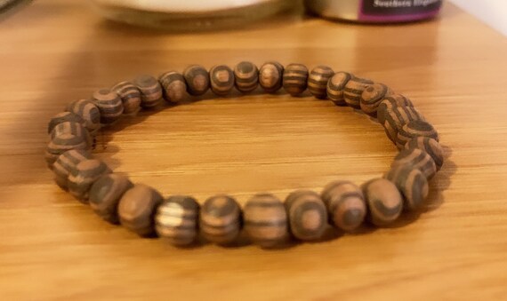 Wood Beaded Bracelet