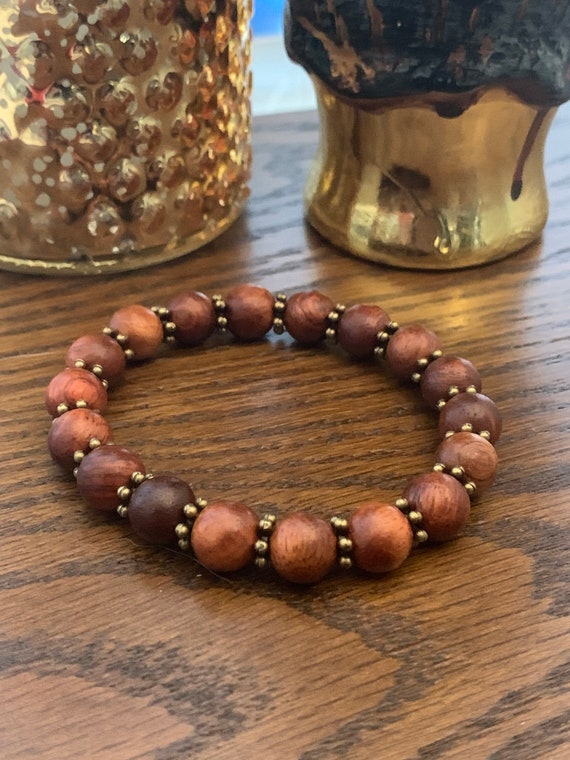 Wooden Beaded Bracelet