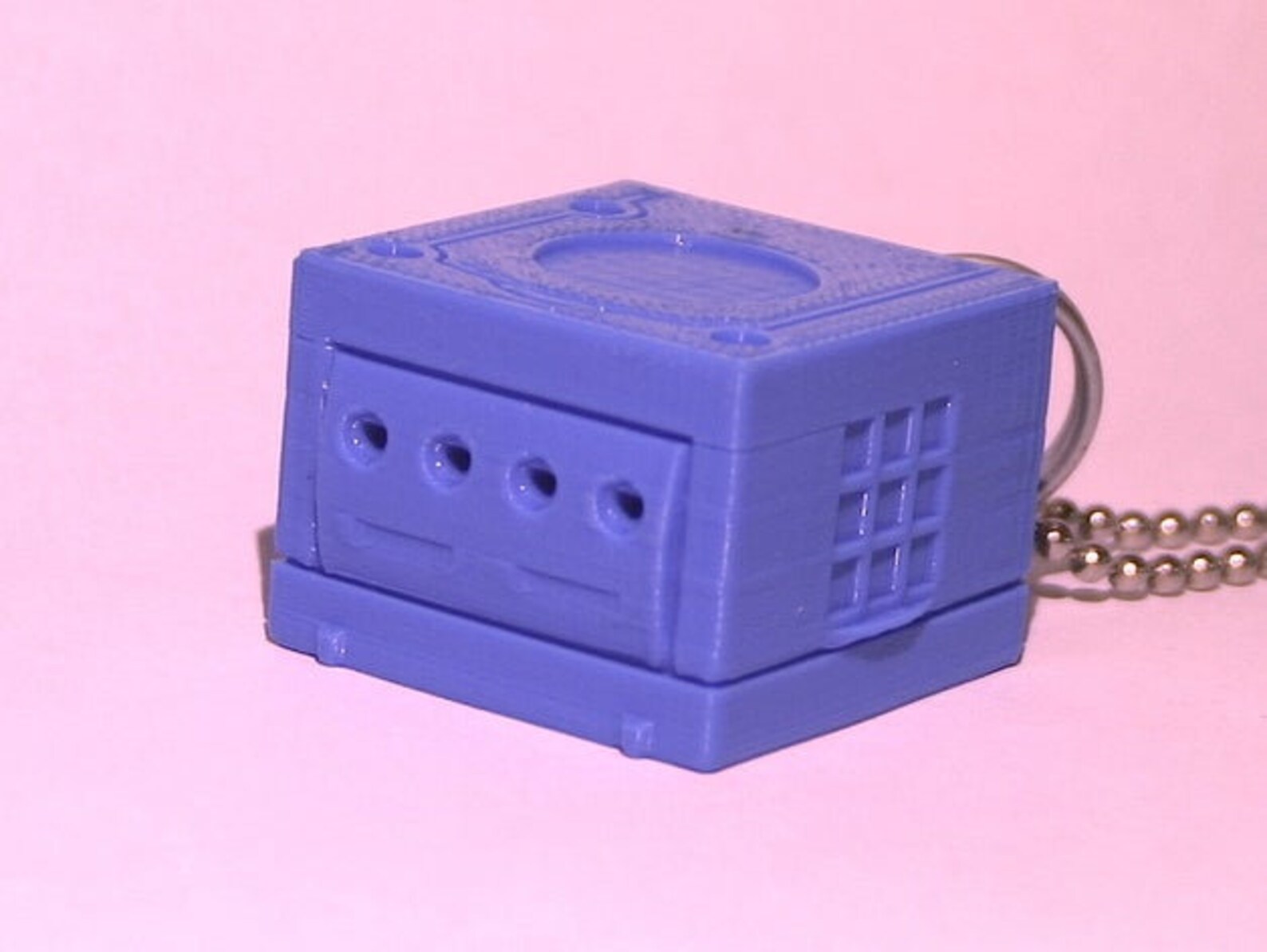 Nintendo Gamecube Keychain Charm Good Gaming Luck Mini Version Etsy