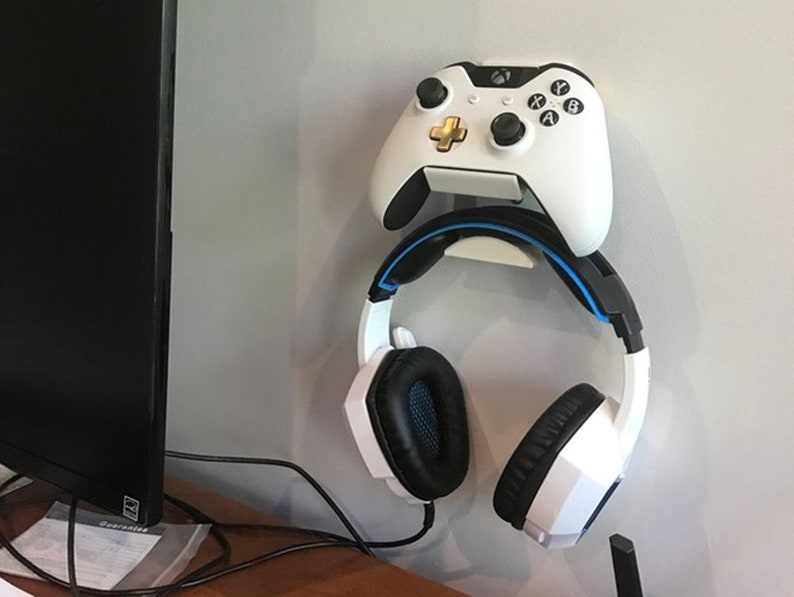 Microsoft Xbox One Controller & Headset Holder Combo Bundle Etsy