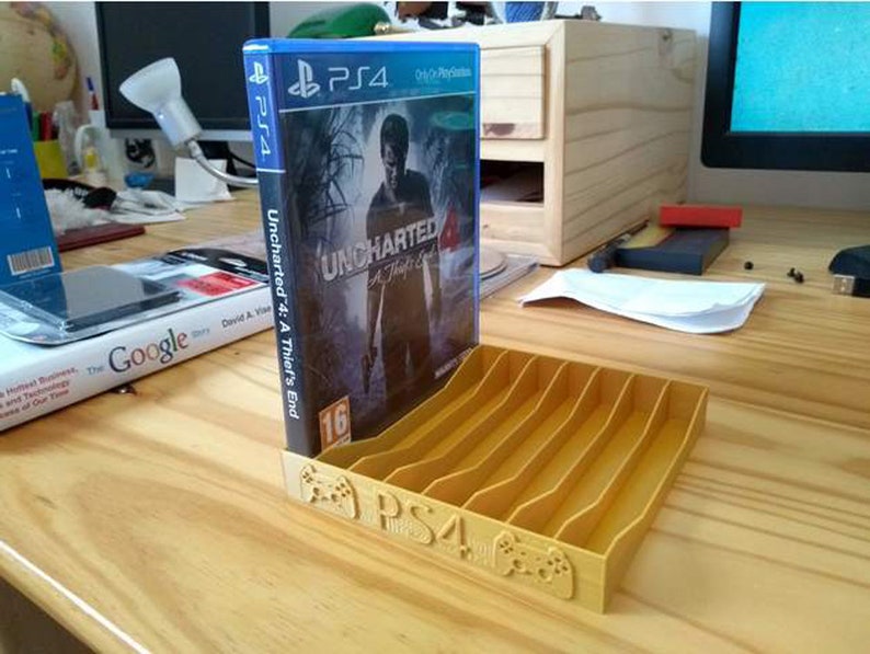 Sony Playstation 4 Game Holder Monocolor PS4 Game Jewel Case Etsy