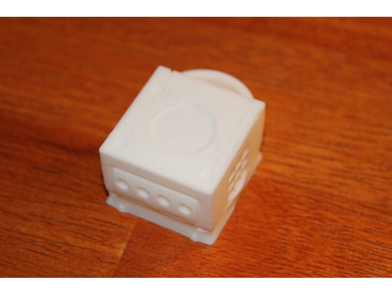 Nintendo Gamecube Keychain Charm Good Gaming Luck Mini Version Etsy