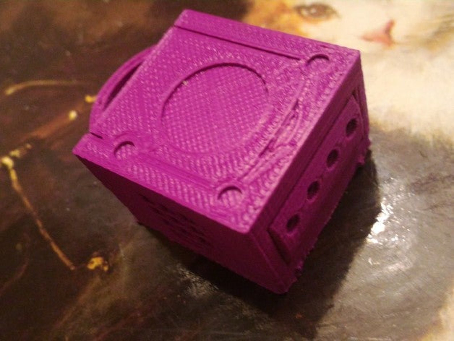 Nintendo Gamecube Keychain Charm Good Gaming Luck Mini Version Etsy