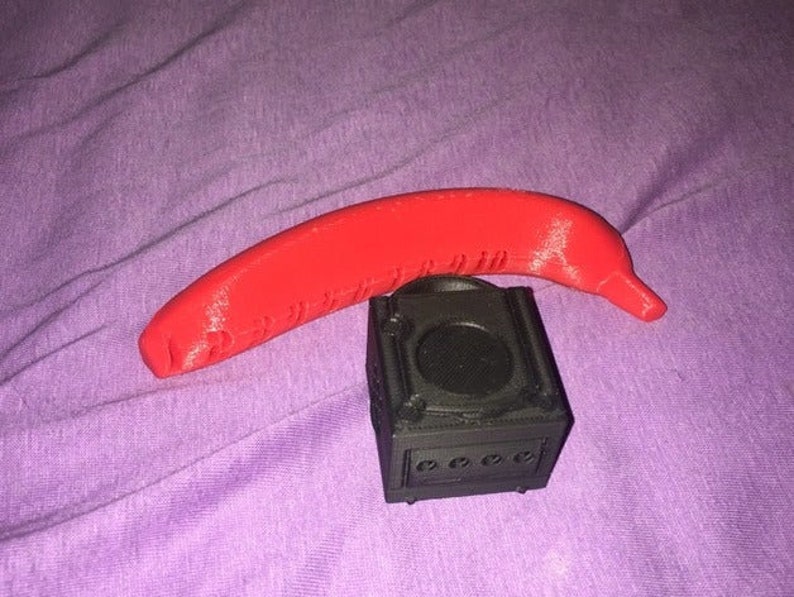 Nintendo Gamecube Keychain Charm Good Gaming Luck Mini Version Etsy