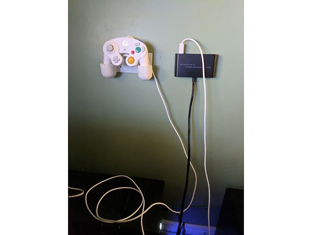 Nintendo Gamecube Controller Holster Wall Mount Mountable Etsy