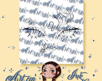 Moneta d'inchiostro/Leone come occhi Download digitale