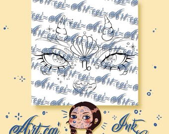 Moneta d'inchiostro/Capricorno come occhi download digitale