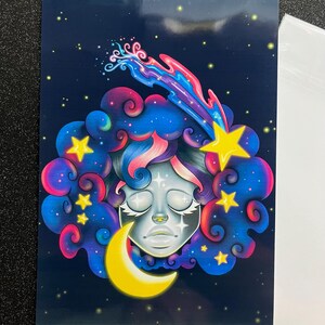 Celestial Babe 5 x 7 print