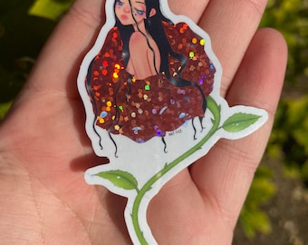 Adesivo grafico alogeno in vinile / rosa