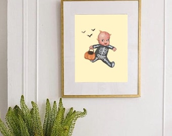 Spooky Kewpie Print