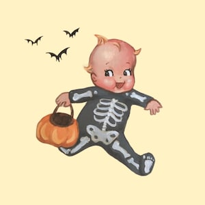 Spooky Kewpie Print