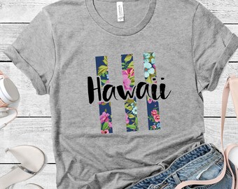 Hawaiian Shirt Rayon Cream Island Floral Bouquet