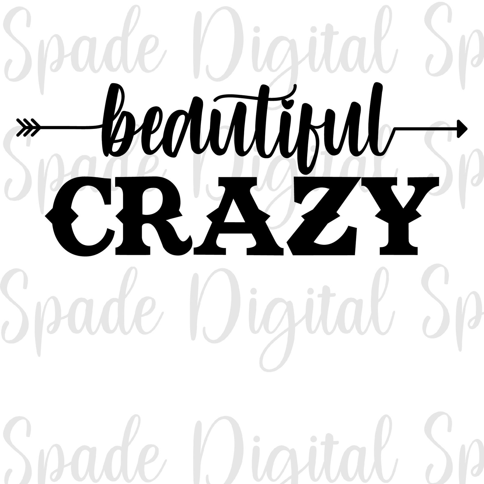 Beautiful Crazy Svg Eps Png Dxf Jpg Country Svg | Etsy