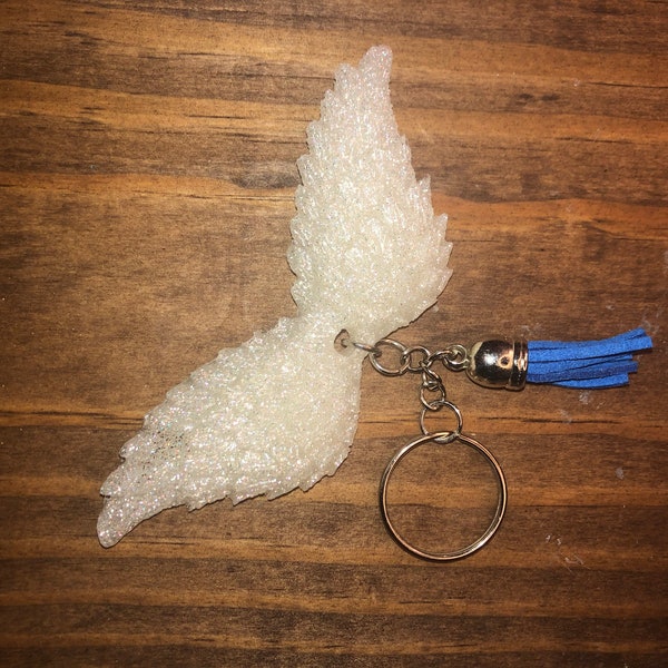 Angel Wing Shaped Keychain