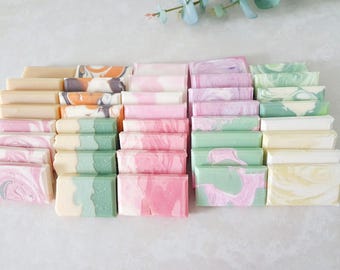 Guest Size Soaps, Handmade Soap,  Party Favours,  Palm Oil Free Natural Soap