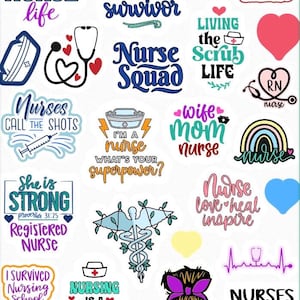 Nursing Stickers