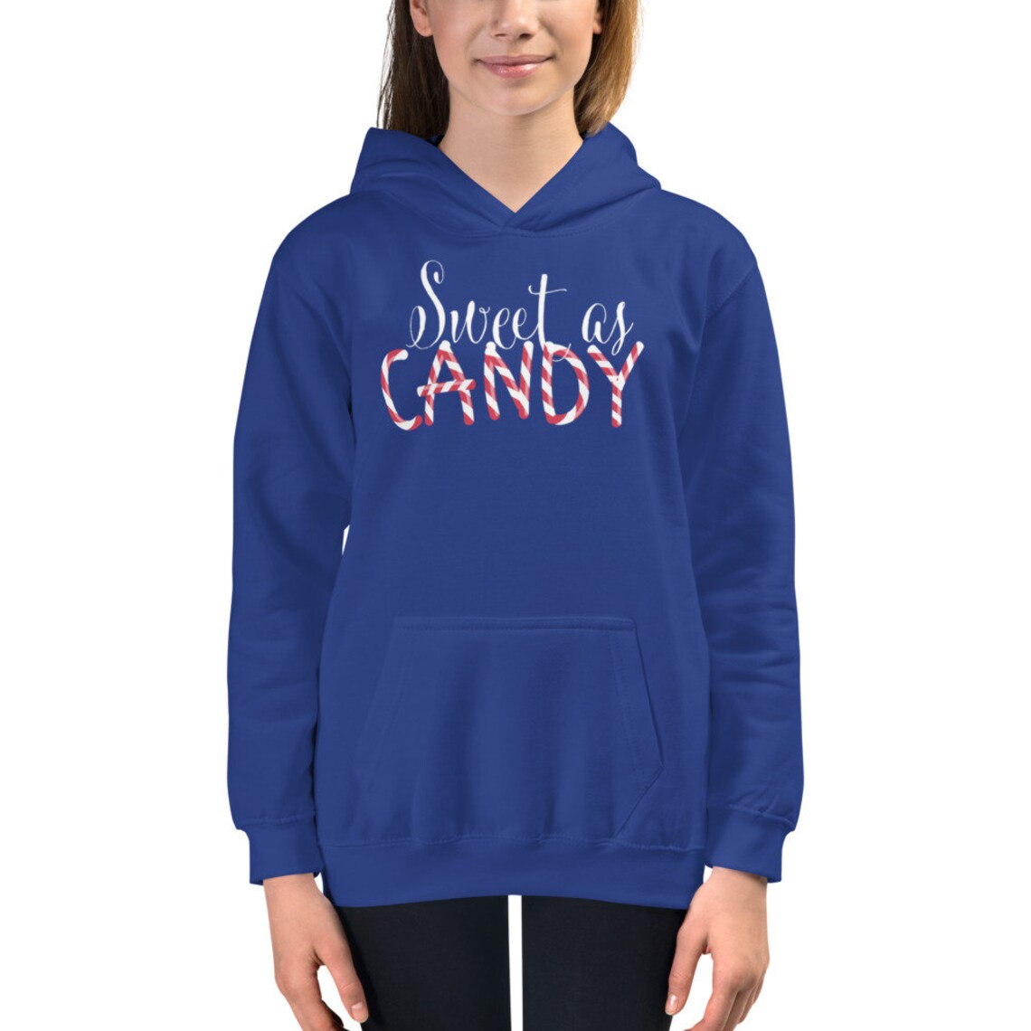 Sweet As Candy Christmas Youth Hoodie Sweet as Candy hooded Etsy