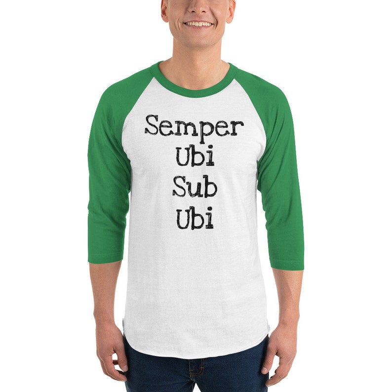 Semper Ubi Sub Ubi Tshirt Always Wear Underwear Shirt Latin Etsy