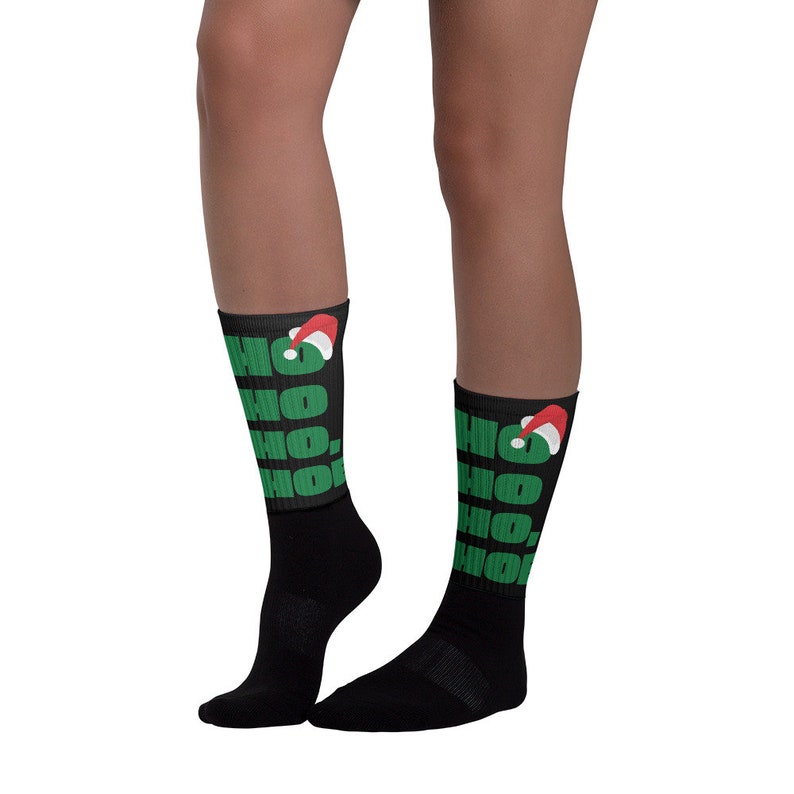 Ho Ho Ho Hoe Socks. Christmas Gift Funny Christmas Socks  Etsy