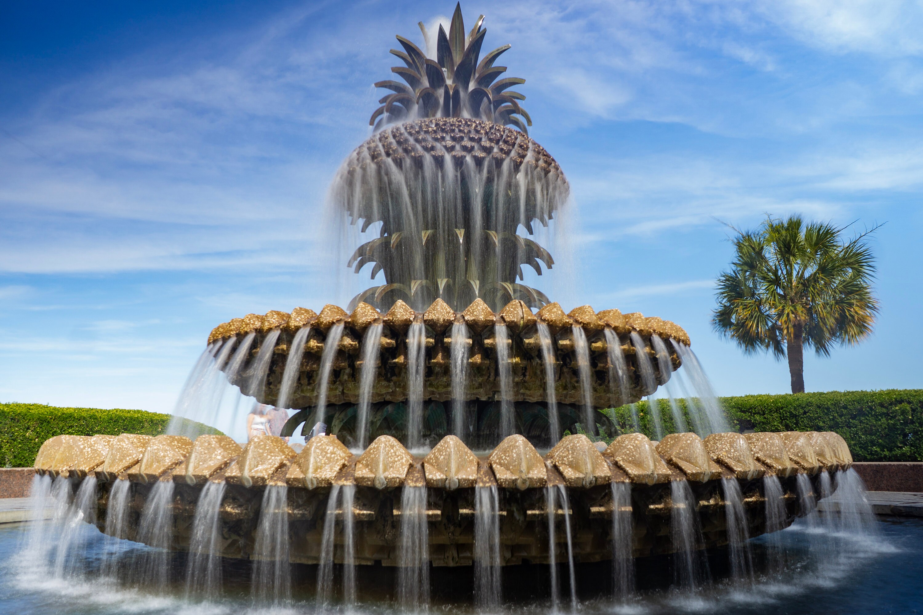 Pineapple Fountain, Charleston South Carolina, Impresión Digital