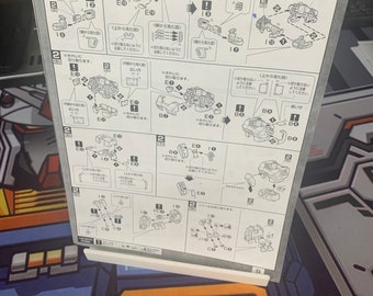 Gunpla Instructions Stand