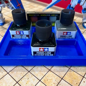 Gundam Weathering and Panel Lining Organizer