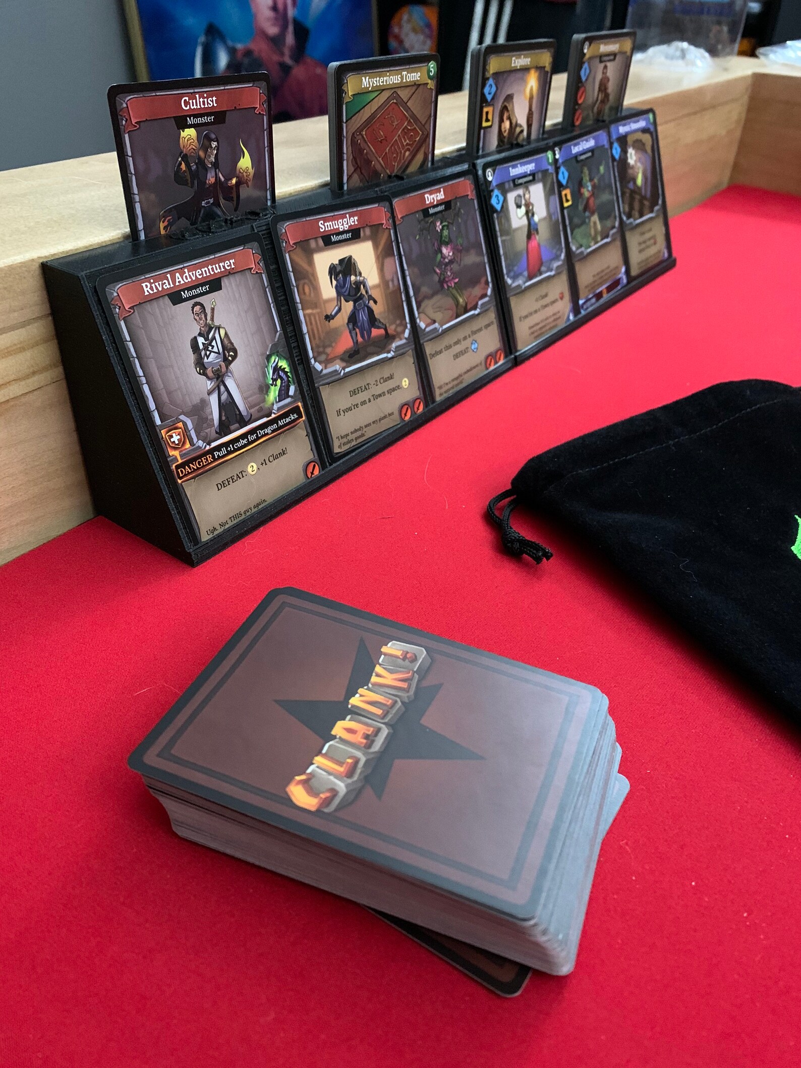 Clank Board Game Card Stand Etsy