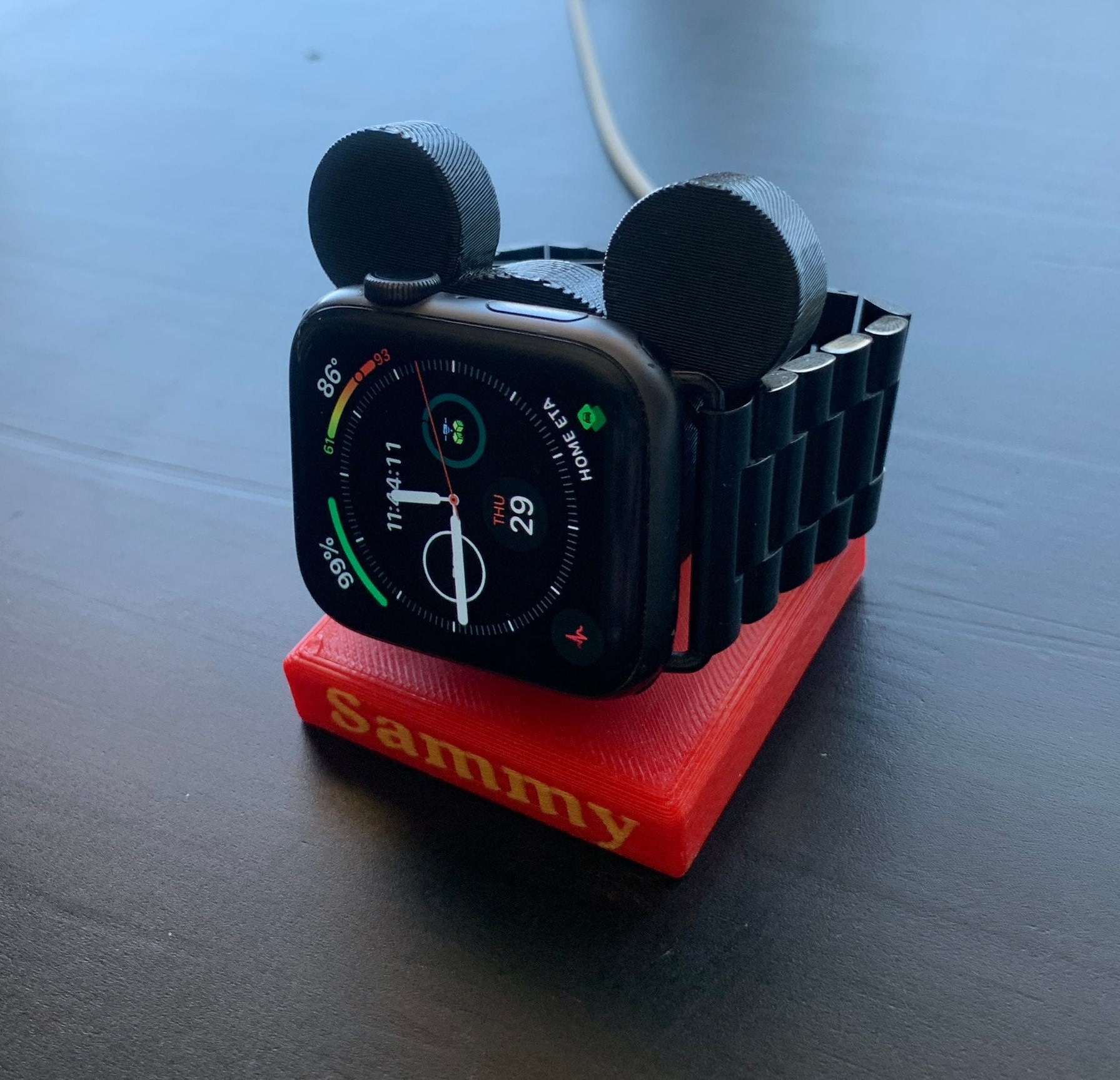 Mickey Mouse Apple Watch Charger Etsy