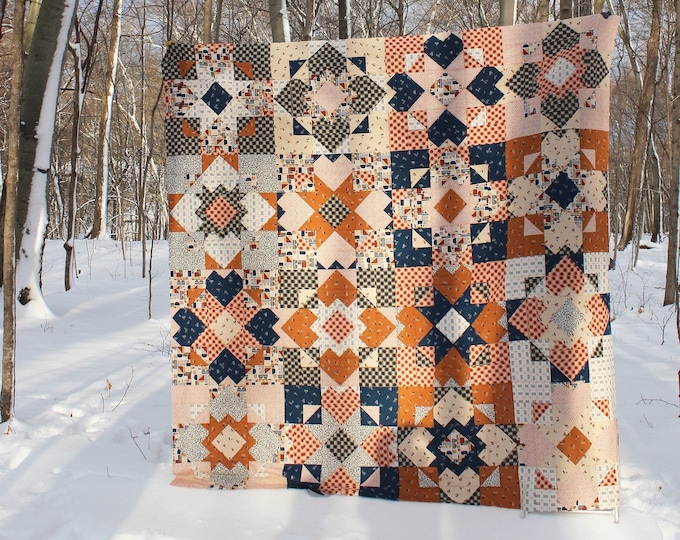 Boho Heart Booklet Quilt Pattern Jen Kingwell Designs Etsy