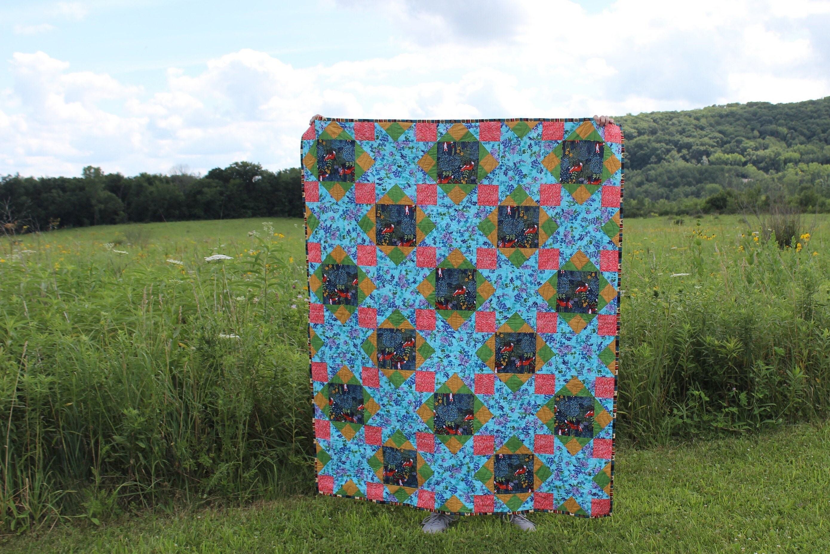 Stars Falling Quilt PDF Pattern - Etsy