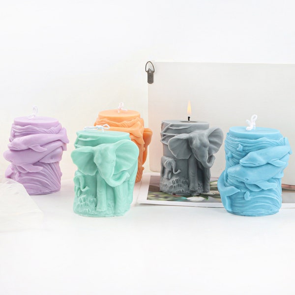 Elephant Statue Mold Etsy