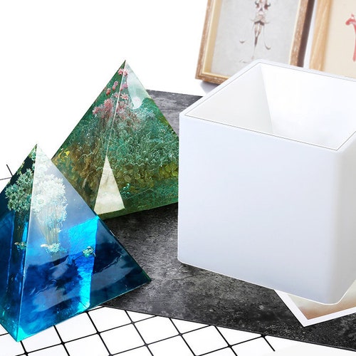120mm base 8 sided Cheops Pyramid Silicone Mold Mould