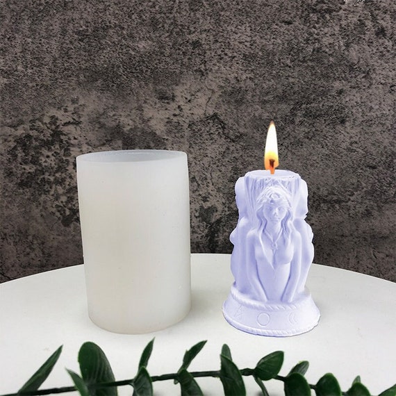 Silicone Resin Molds Cylinder Candle Making Silicone - Temu
