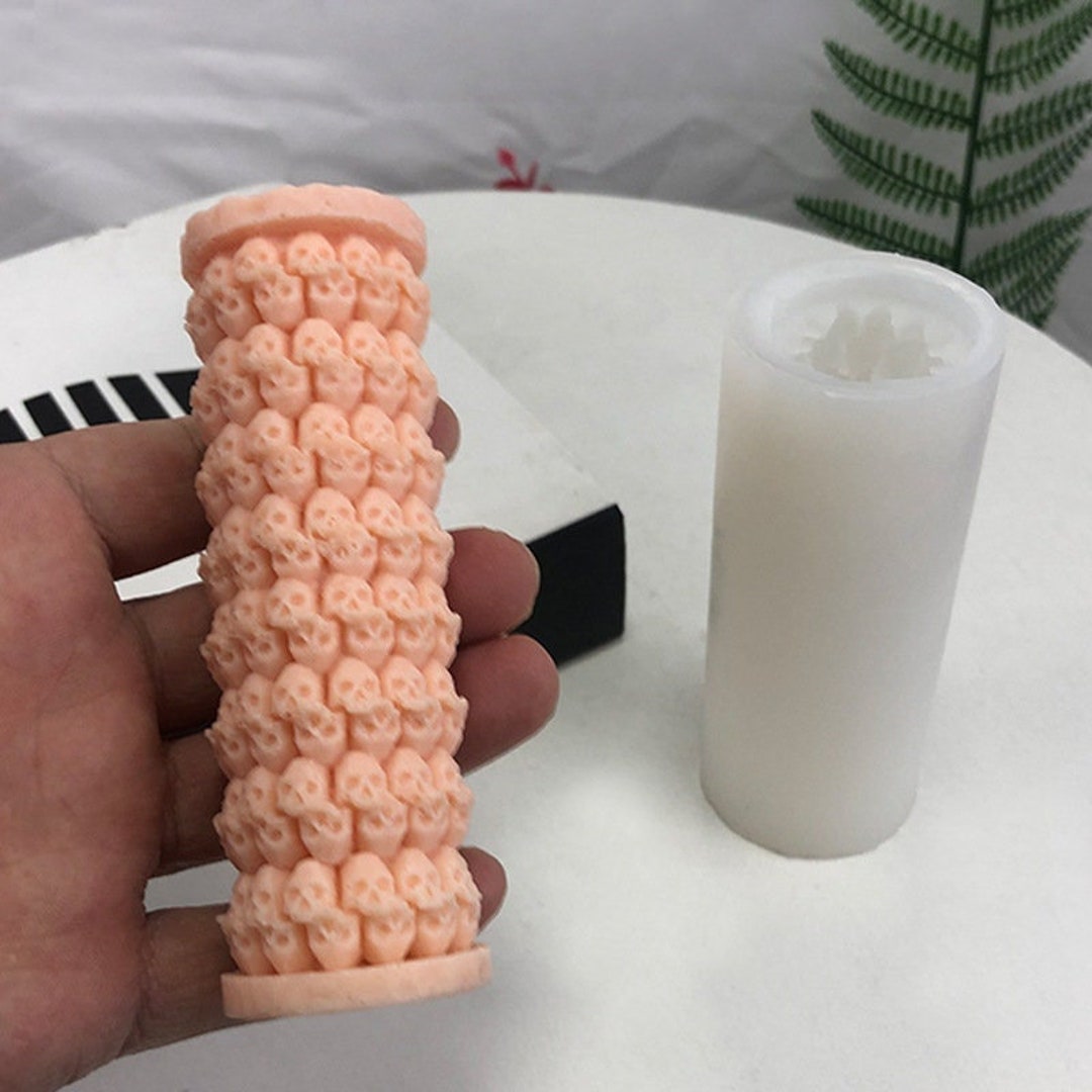 Silicone Candle Molds For Candle Making Cylinder Holder Resin Molds For  Making Aromatherapy Candles For Resin Soap Flower Preservation Craft - Temu