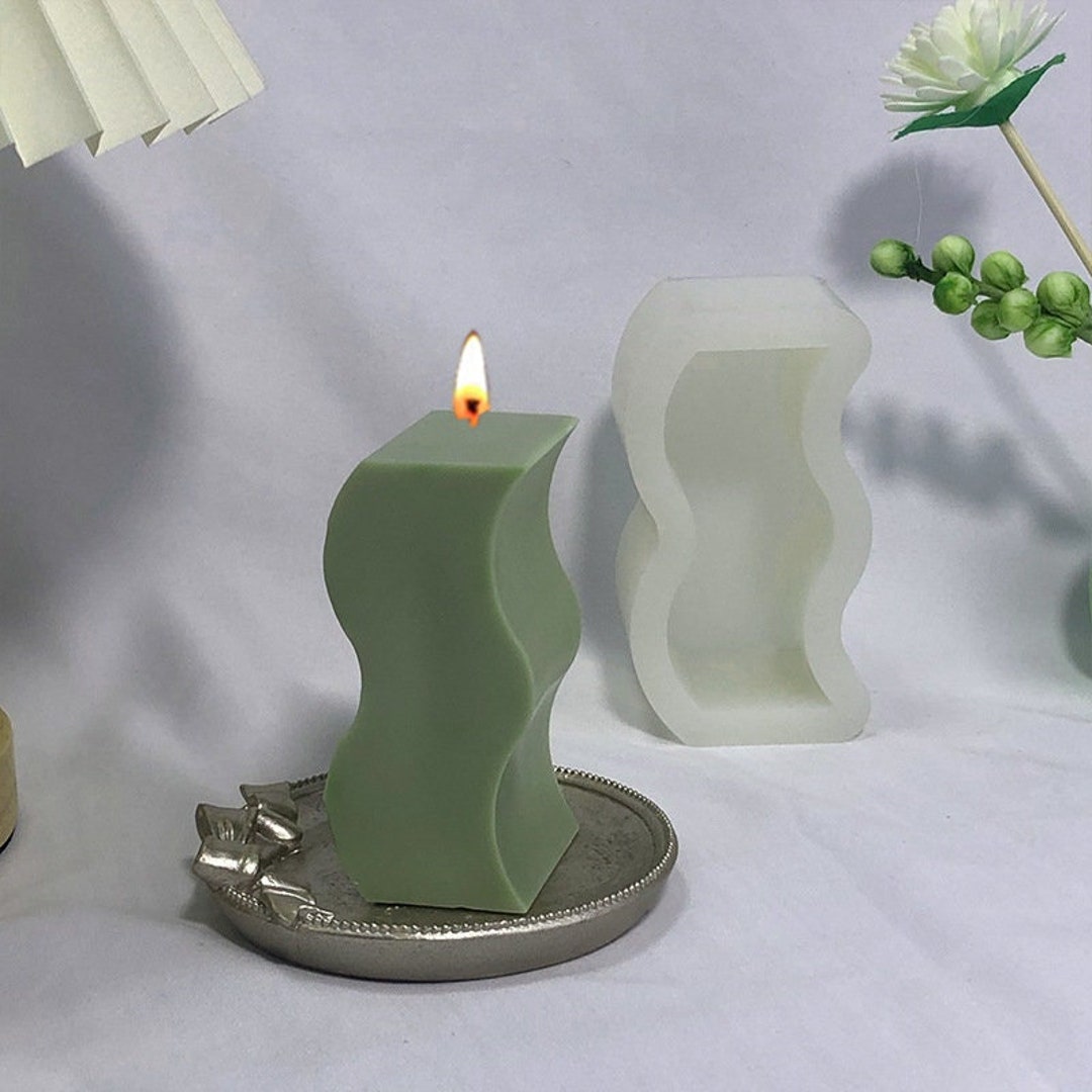 Geometric Candle Casting Silicone Mold Unique Candle - Temu