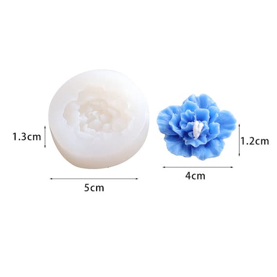 Flower Scented Candle Silicone Mold Diy Flower Petal - Temu