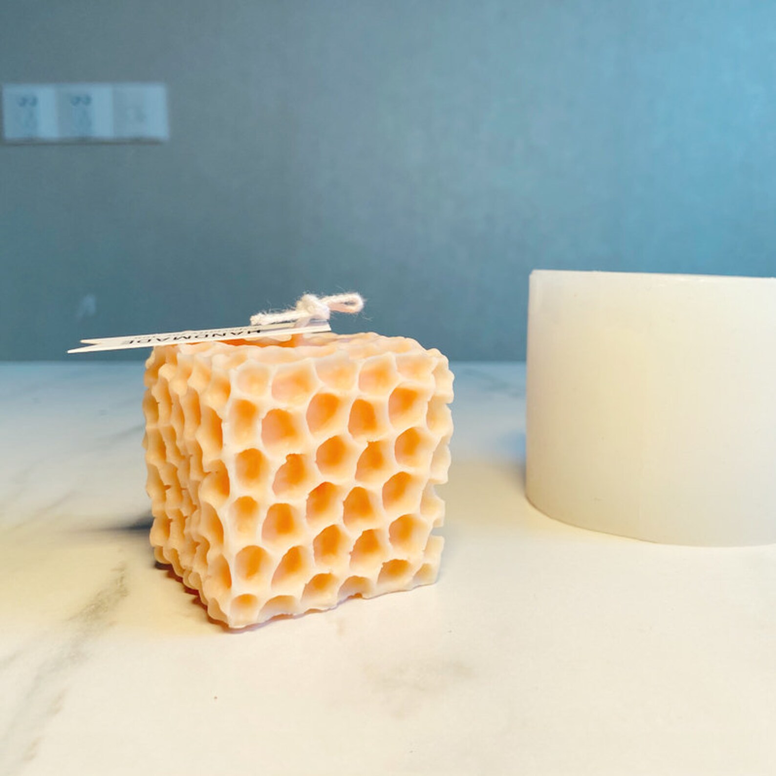 cubehandmade candle moldDIYAromatherapy plaster Etsy