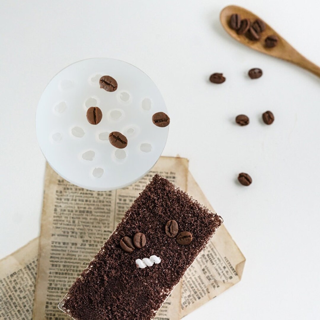 Coffee Bean Mold Food Grade Silicone Mold Candy Mold Etsy