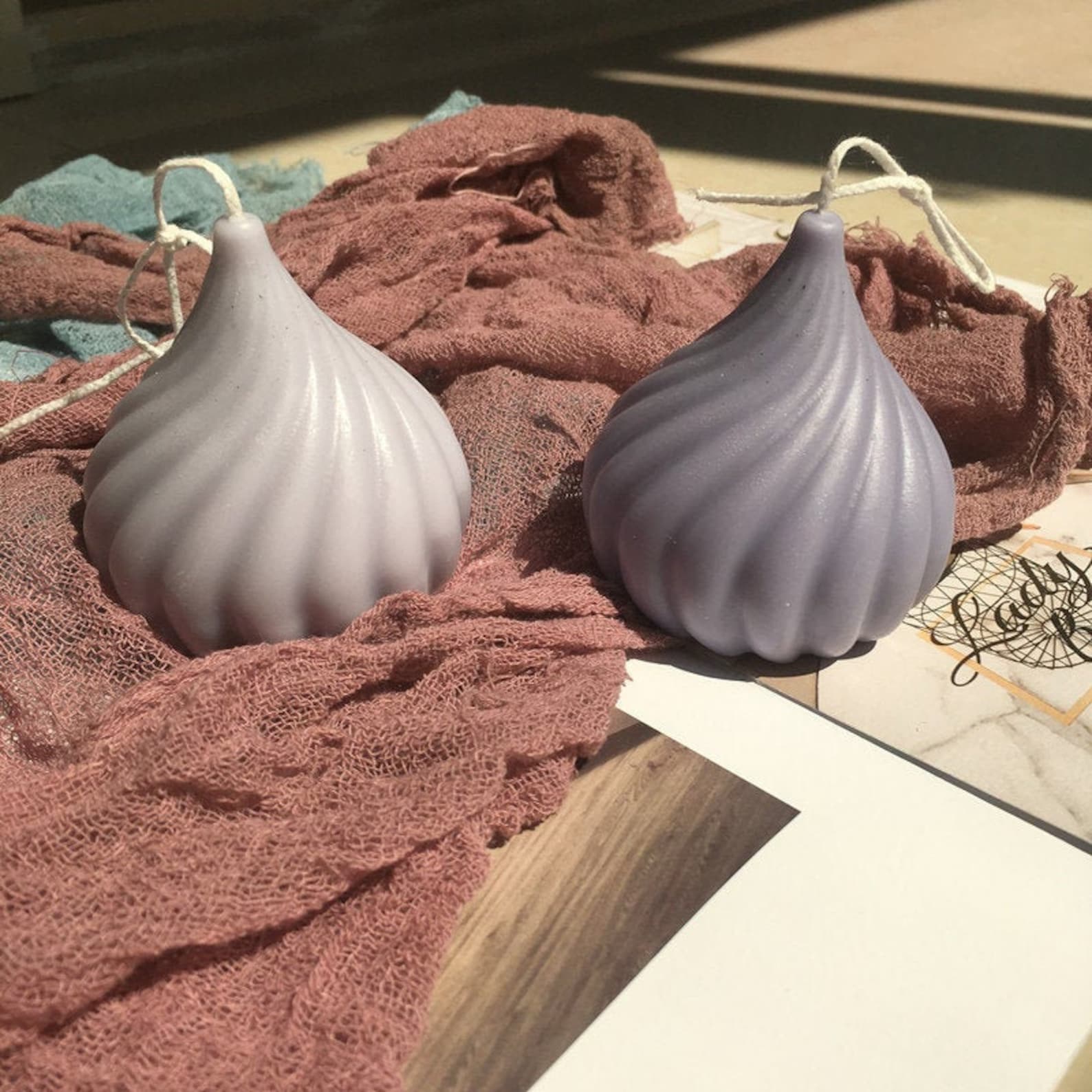 Spiral Onion Candle Making Moldchristmas Tree Moldsphere Etsy