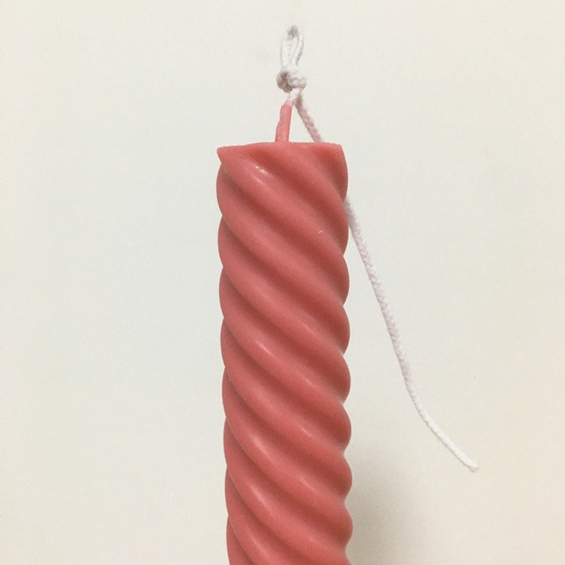 Spiral Candle Long Candle Making Mold Etsy