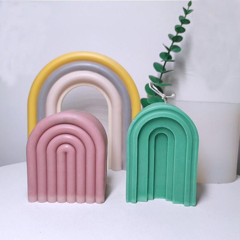 ISSEVE Large Resin Molds,Arch Silicone Molds for Resin Casting