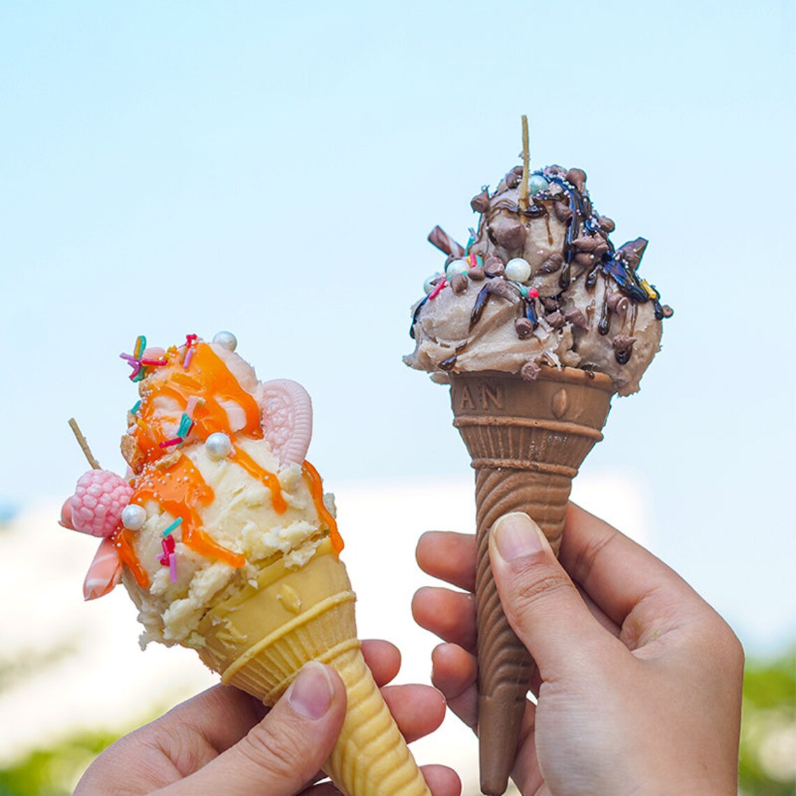 Cone Mold Ice Cream Cone Mold DIY Dessert Mold Aromatherapy Etsy