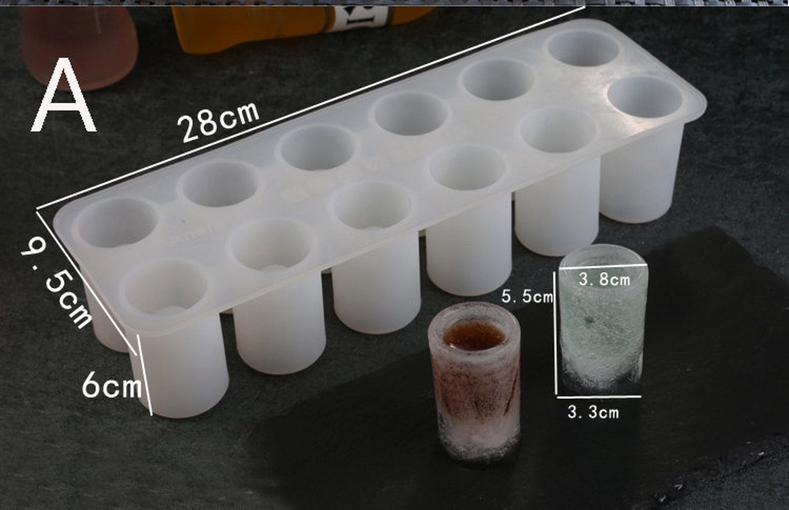 Ice cup moldwine ice cubes silicone mold Bar party ice cup Etsy